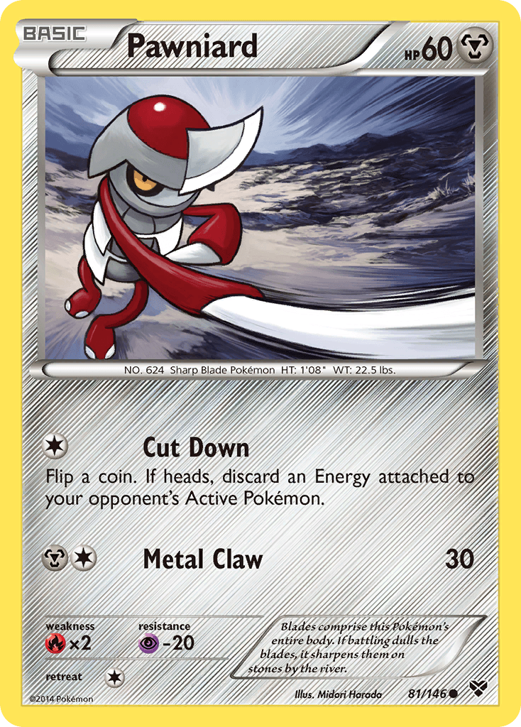 Pawniard XY card