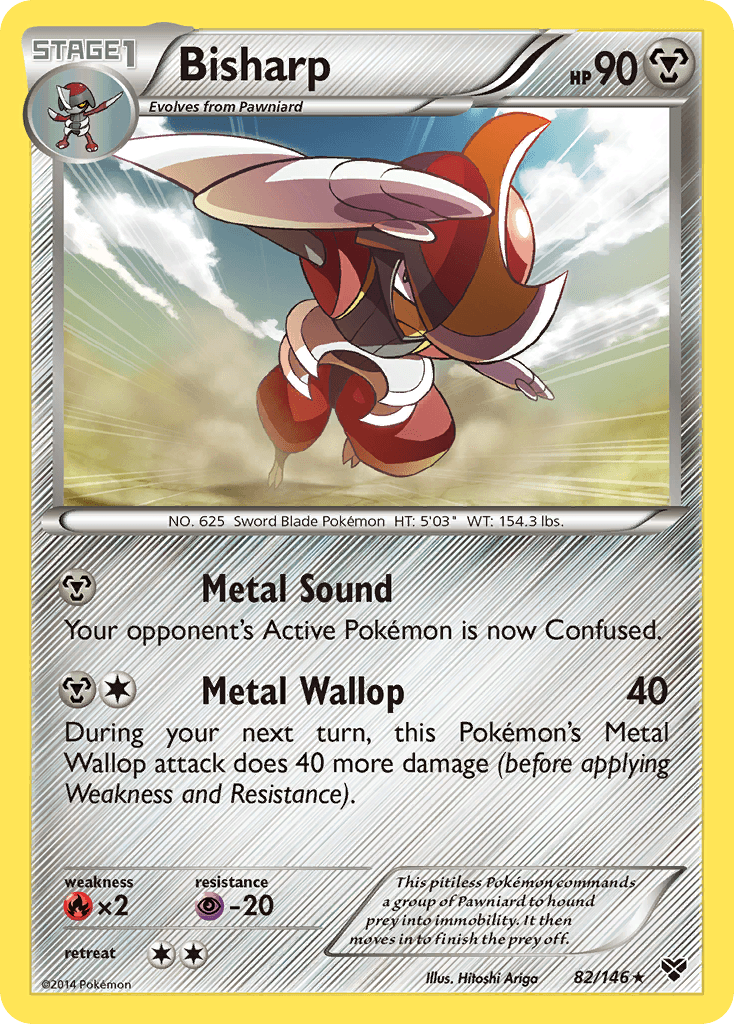 Bisharp XY card