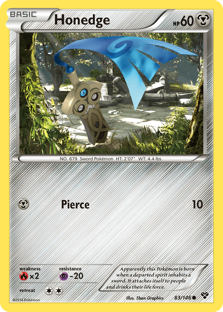 Honedge XY card