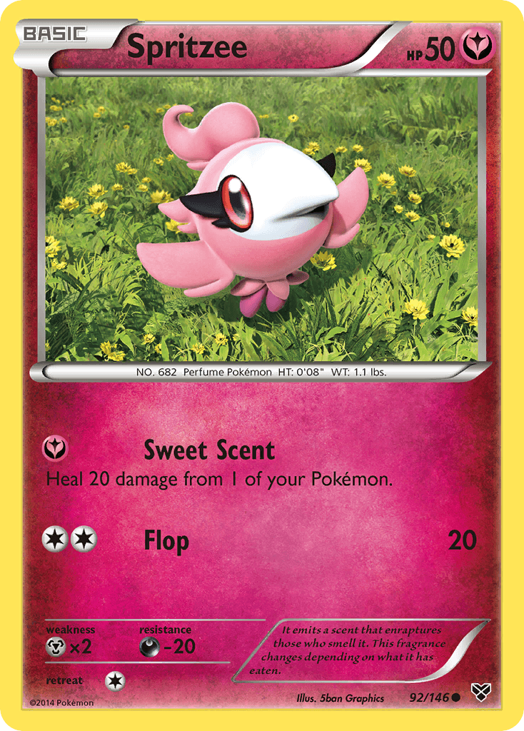 Spritzee XY card