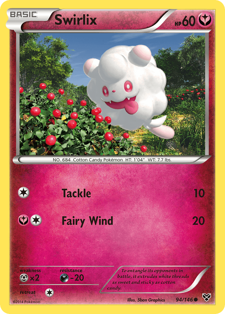 Swirlix XY card