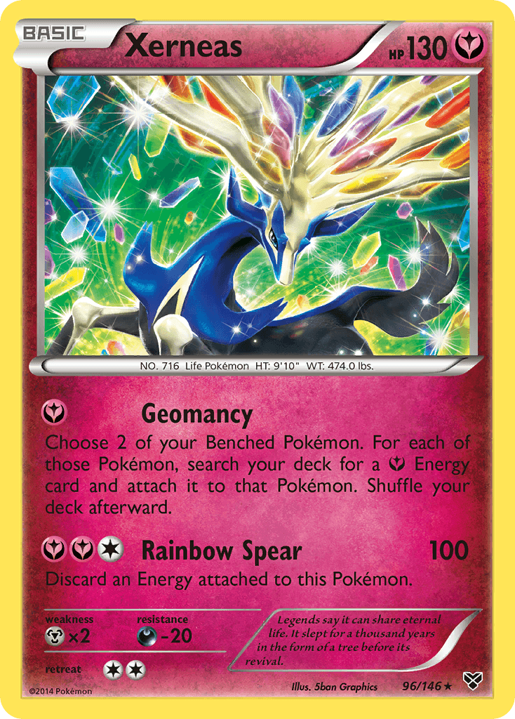 Xerneas XY card