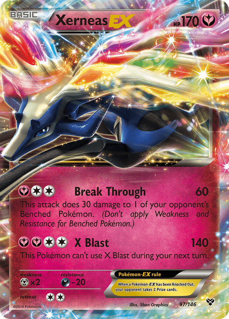Xerneas-EX XY card