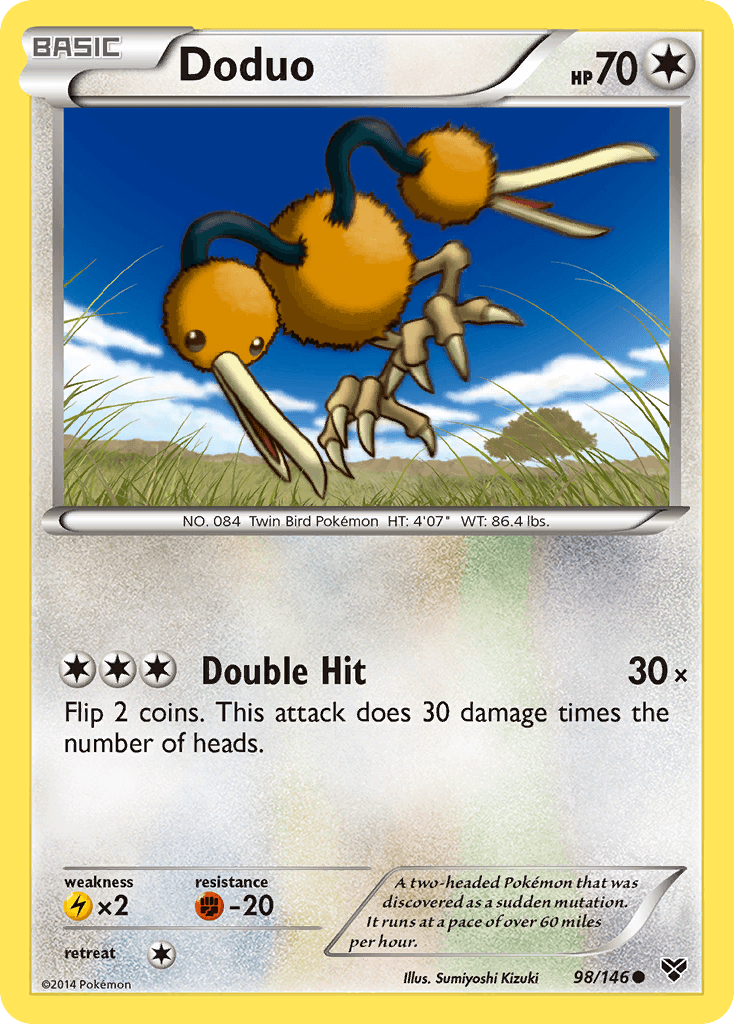 Doduo XY card