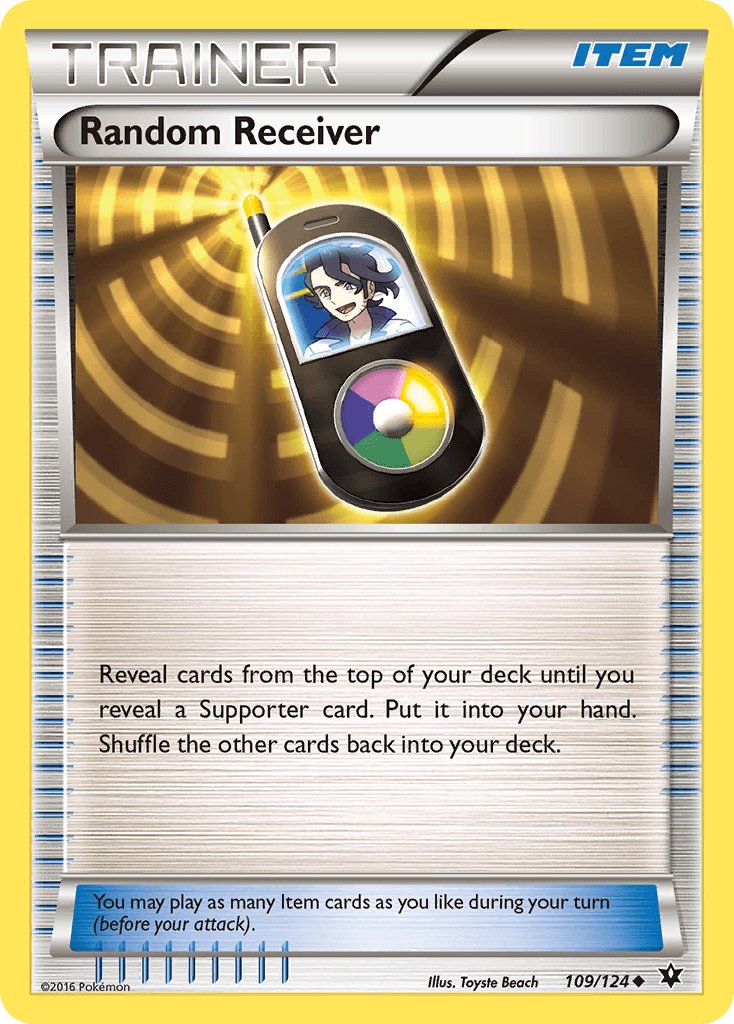 Random Receiver Fates Collide card