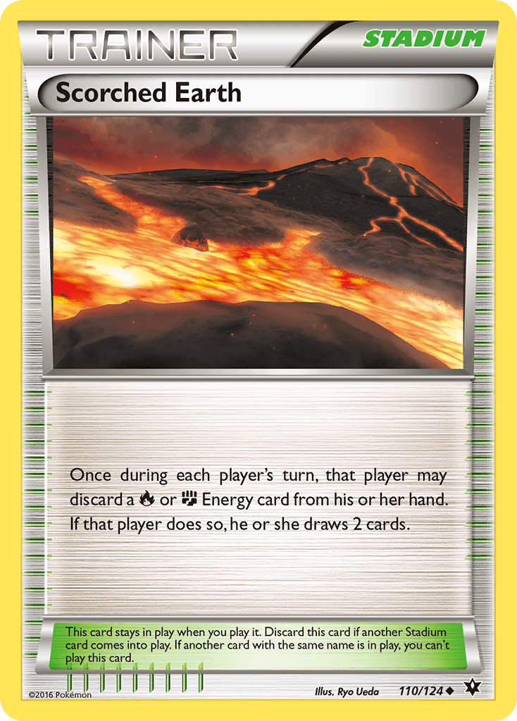 Scorched Earth Fates Collide card