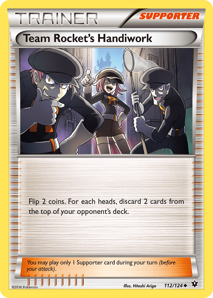 Team Rocket's Handiwork Fates Collide card