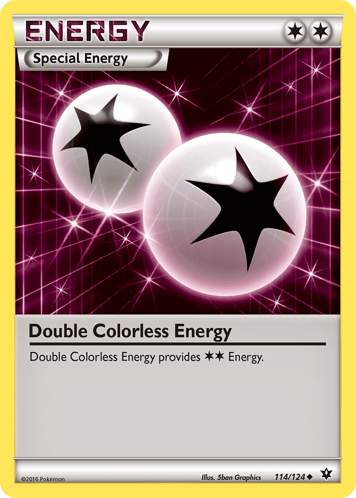 Double Colorless Energy 寶可夢 card