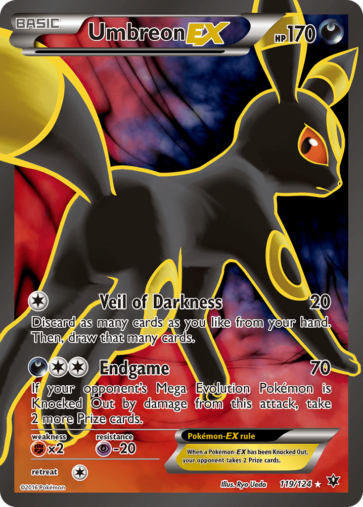 Umbreon-EX Fates Collide card