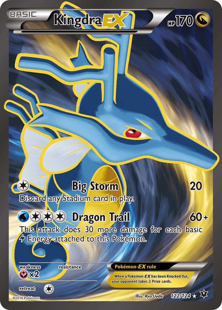 Kingdra-EX Fates Collide card