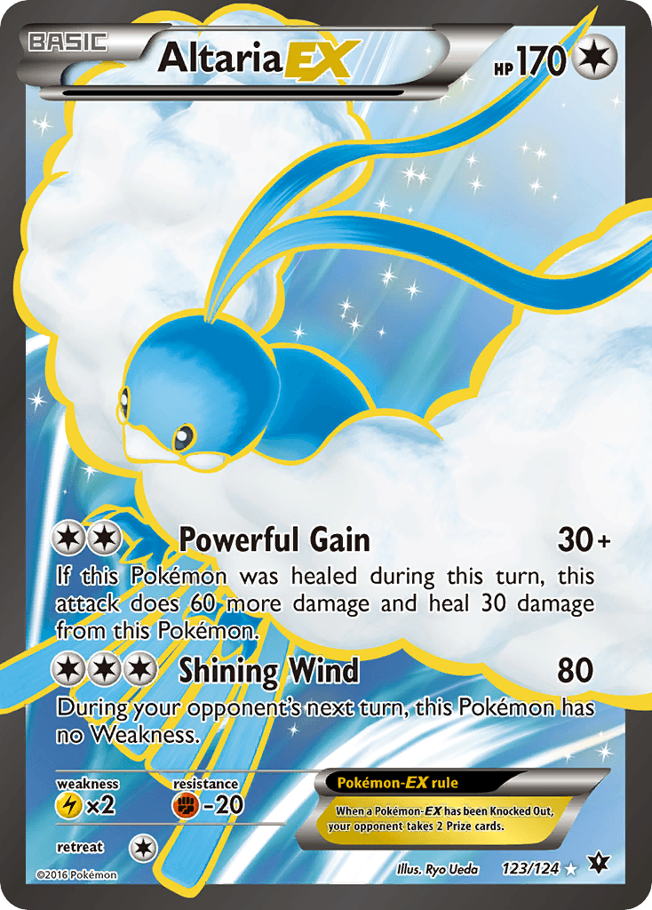 Altaria-EX Fates Collide card