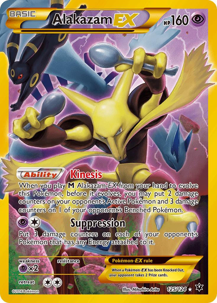 Alakazam-EX Fates Collide card