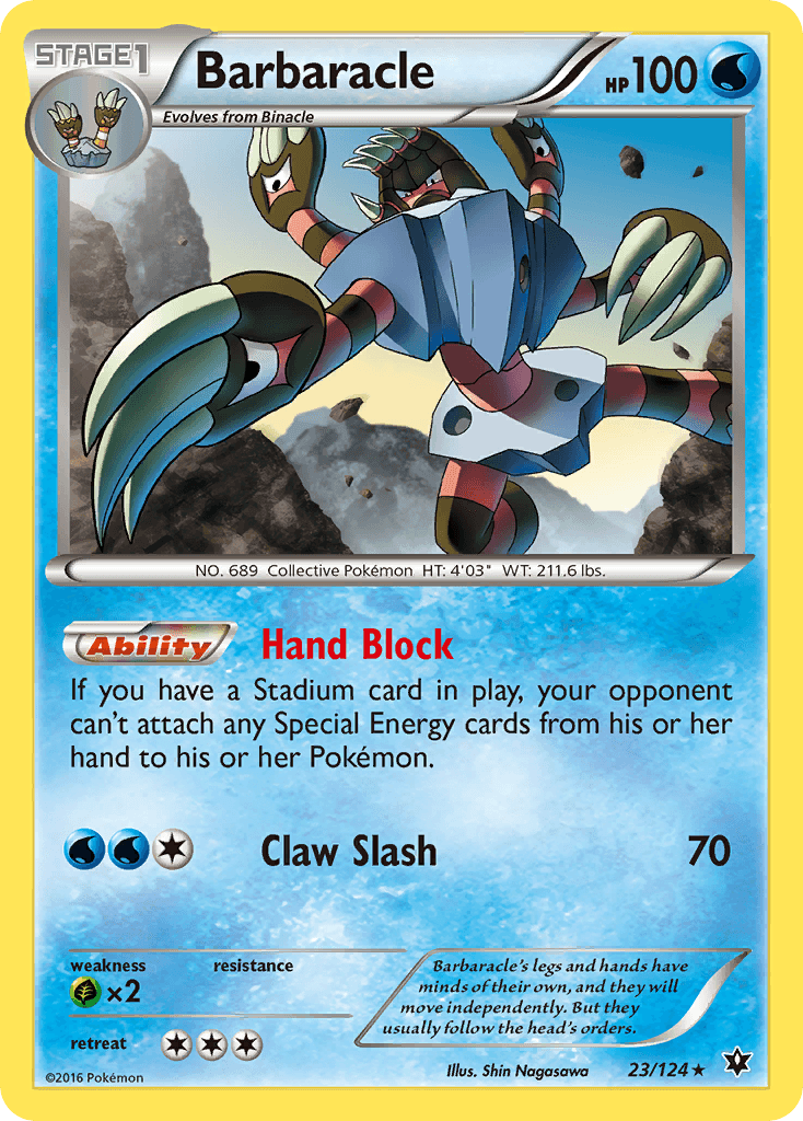 Barbaracle Fates Collide card
