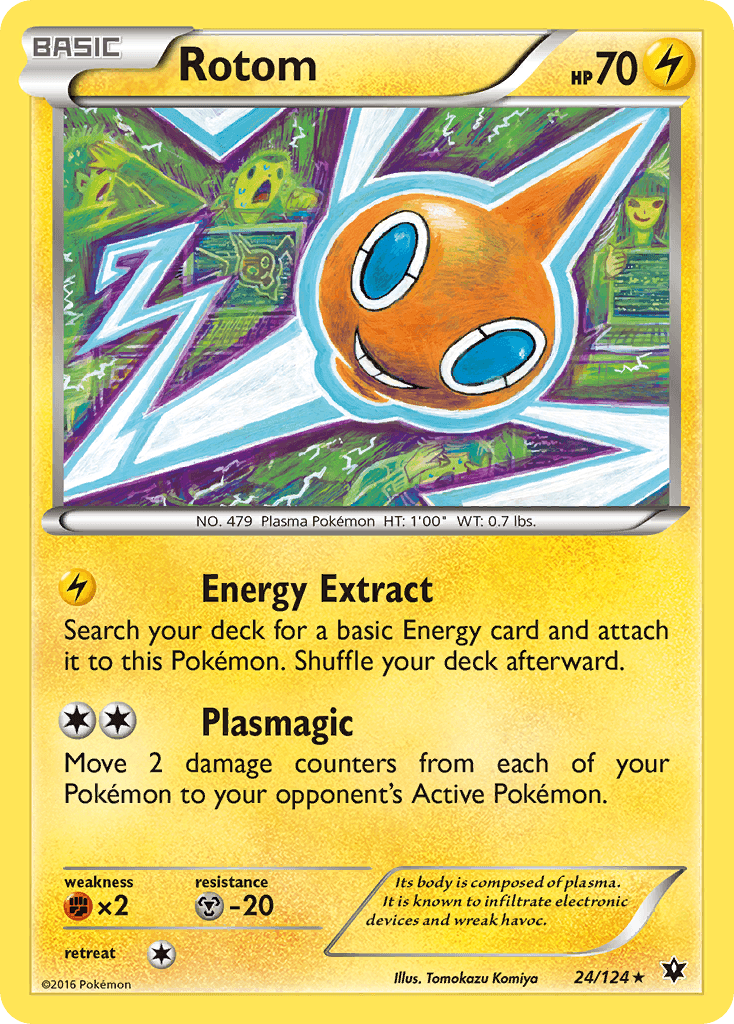 Rotom Fates Collide card