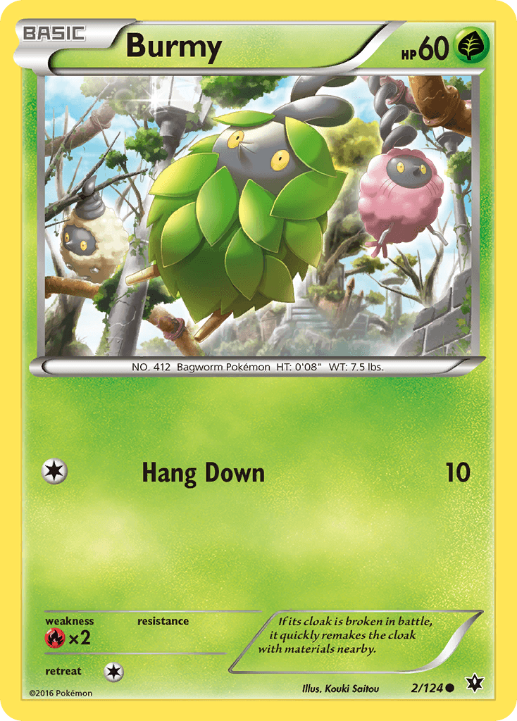 Burmy 寶可夢 card