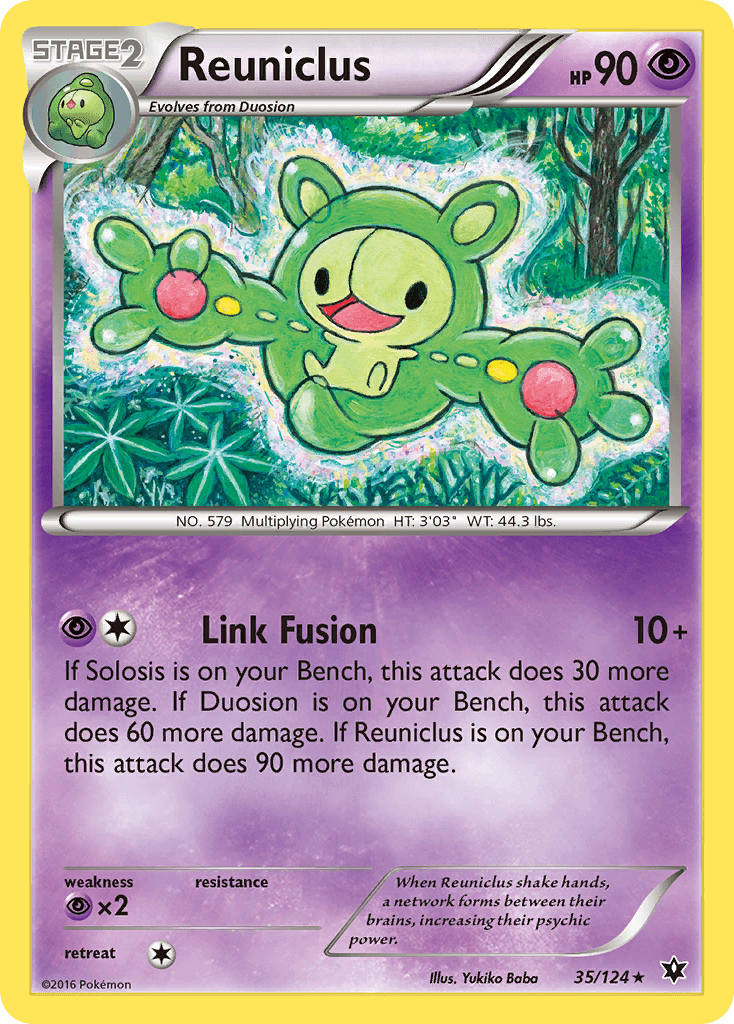 Reuniclus Fates Collide card