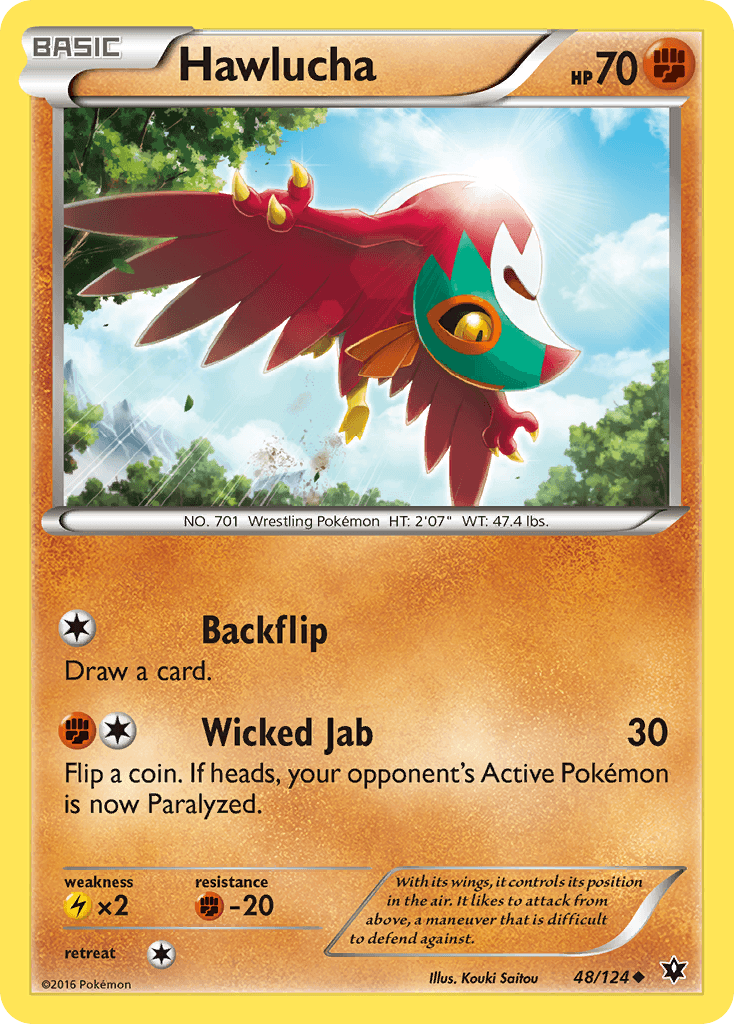 Hawlucha Fates Collide card