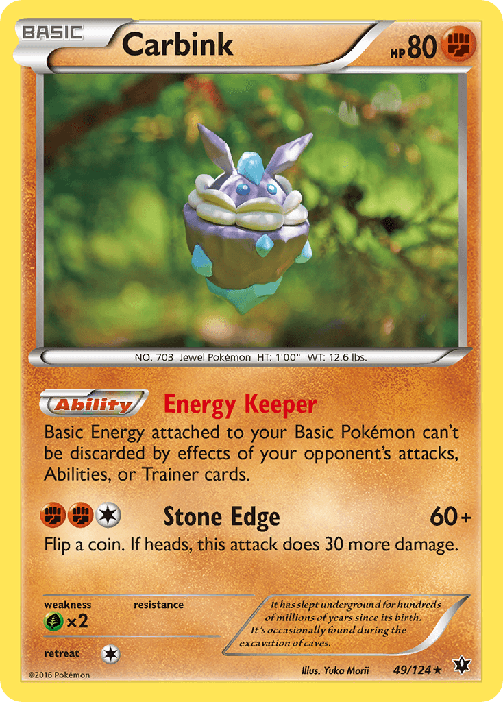 Carbink Fates Collide card