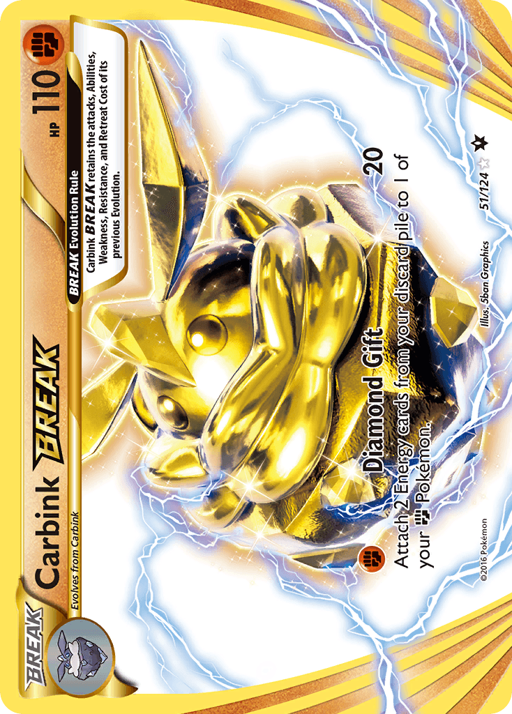 Carbink BREAK Fates Collide card
