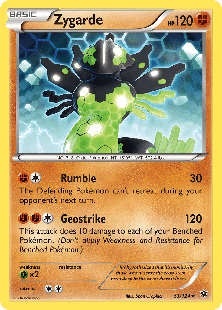 Zygarde Fates Collide card