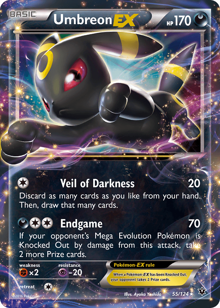 Umbreon-EX Fates Collide card