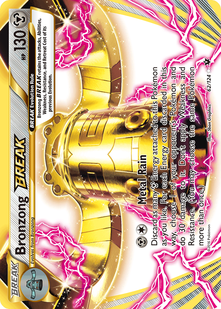 Bronzong BREAK Fates Collide card