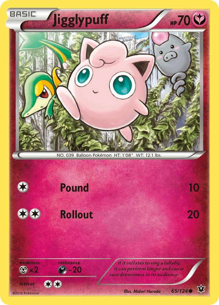 Jigglypuff Fates Collide card