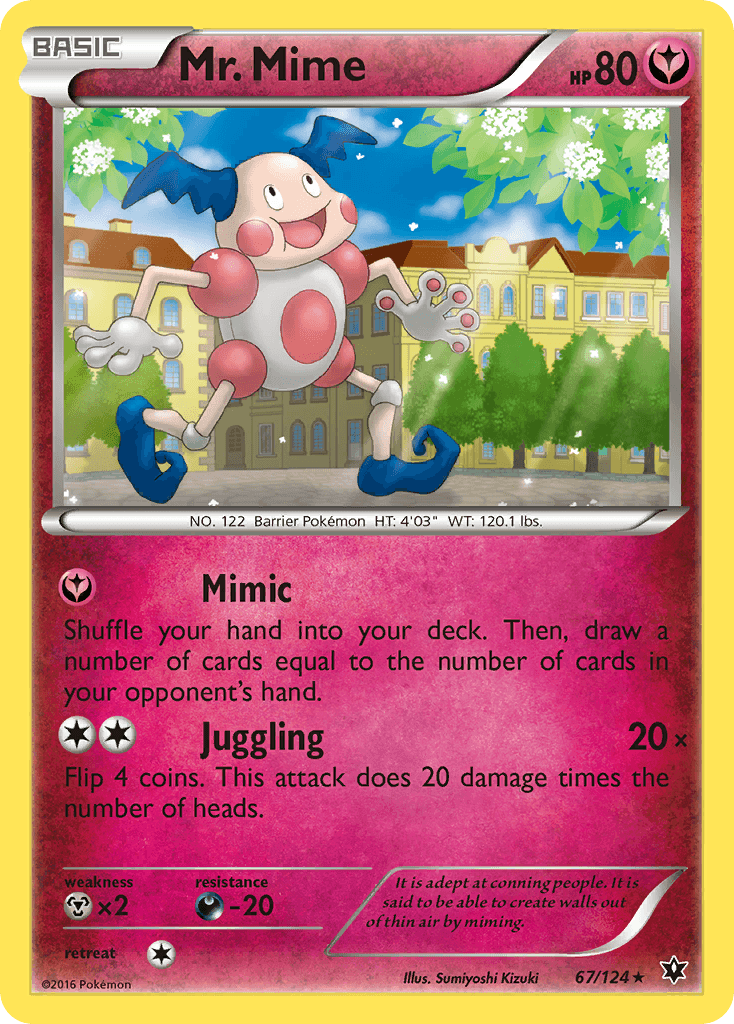 Mr. Mime Fates Collide card