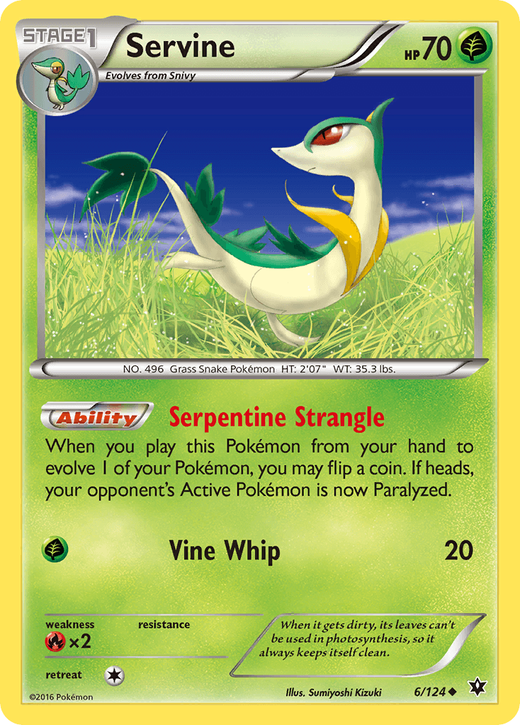 Servine Fates Collide card
