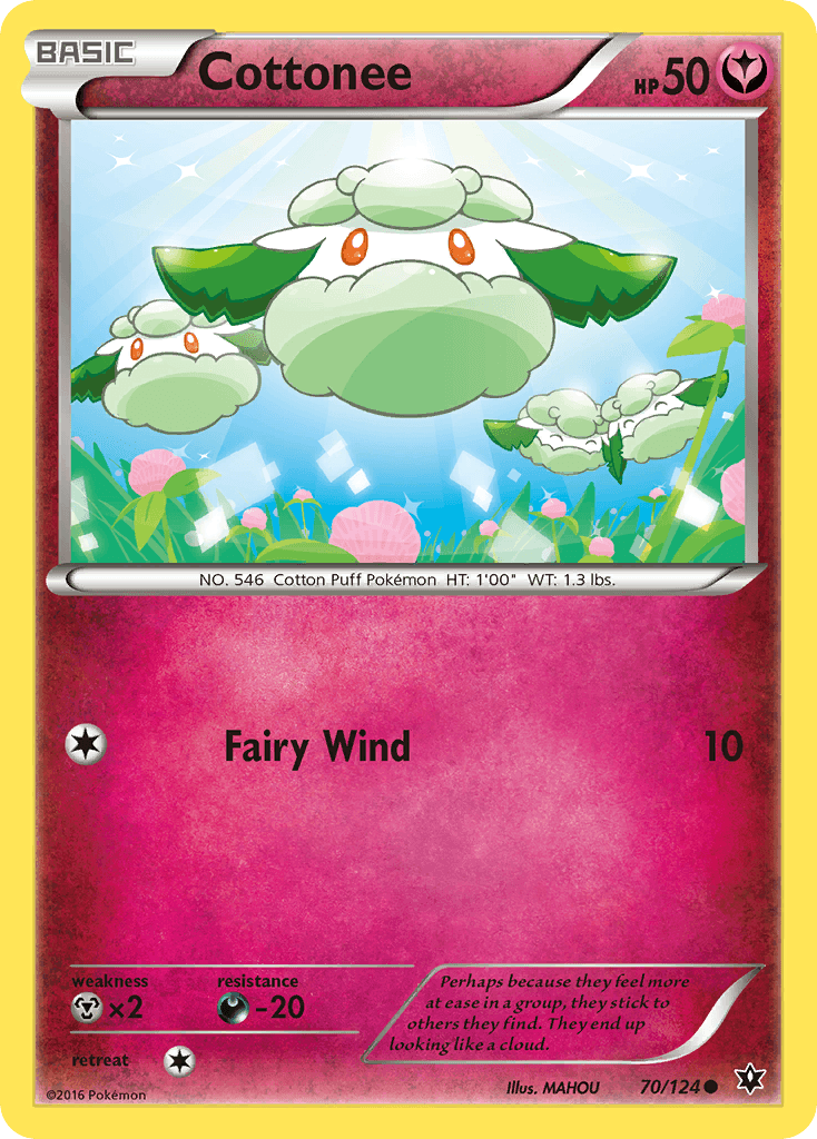 Cottonee Fates Collide card