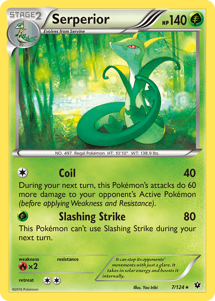 Serperior Fates Collide card