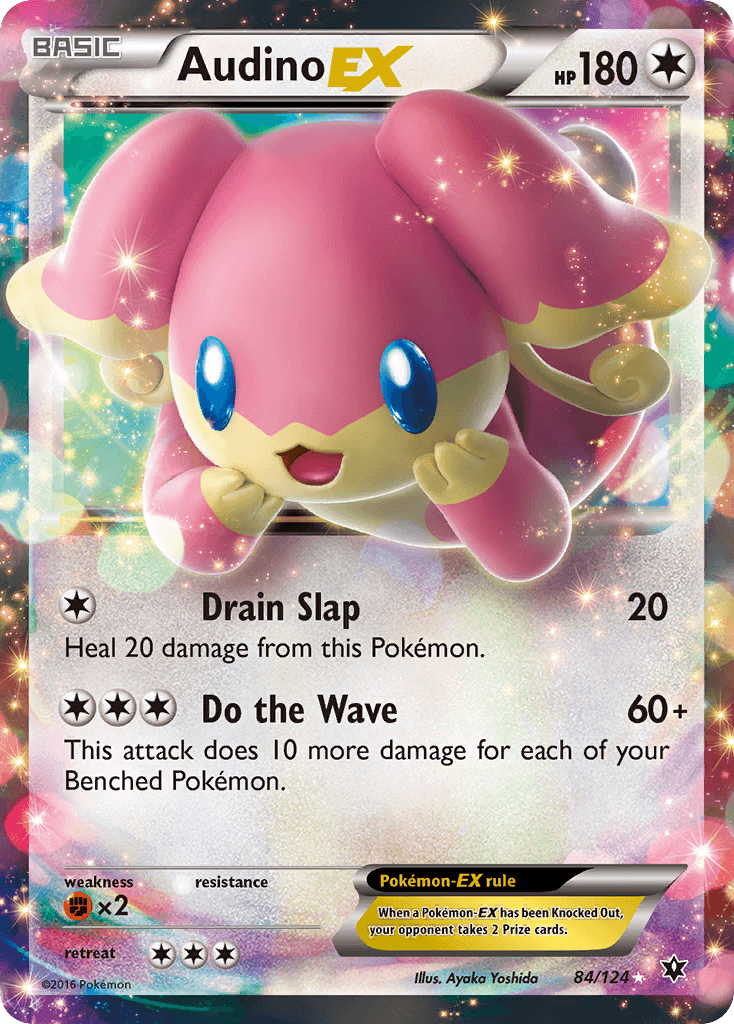 Audino-EX Fates Collide card