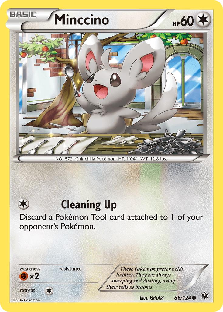 Minccino Fates Collide card