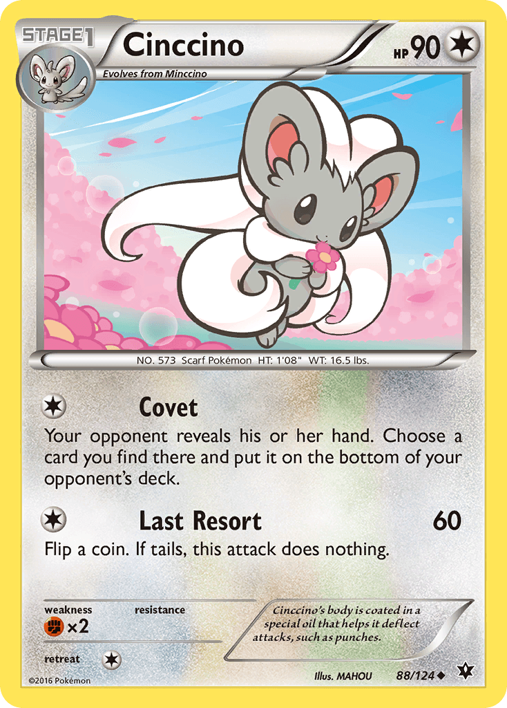 Cinccino 寶可夢 card