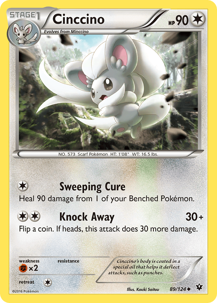 Cinccino Fates Collide card