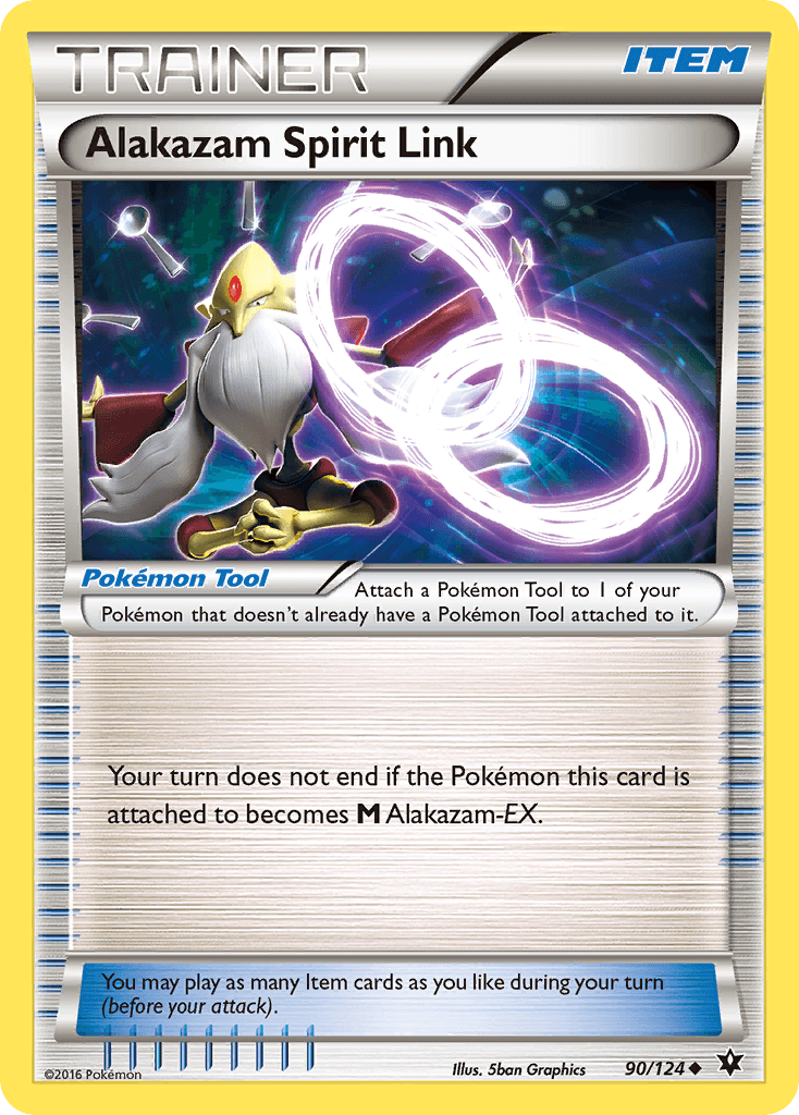 Alakazam Spirit Link Fates Collide card