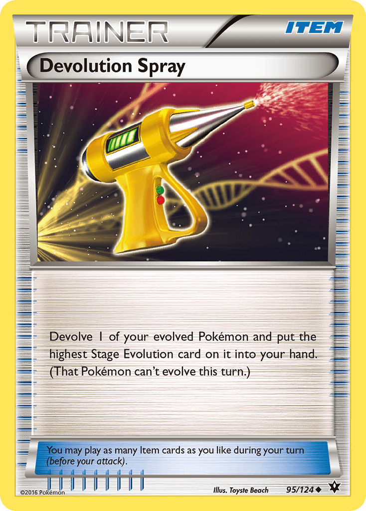 Devolution Spray Fates Collide card