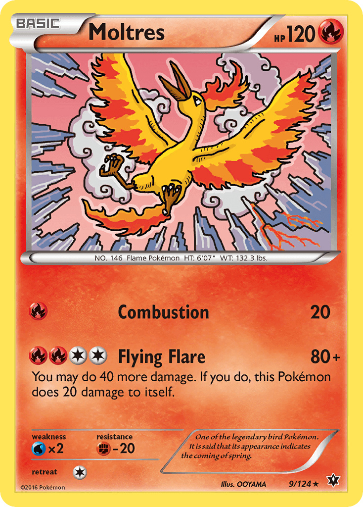 Moltres Fates Collide card