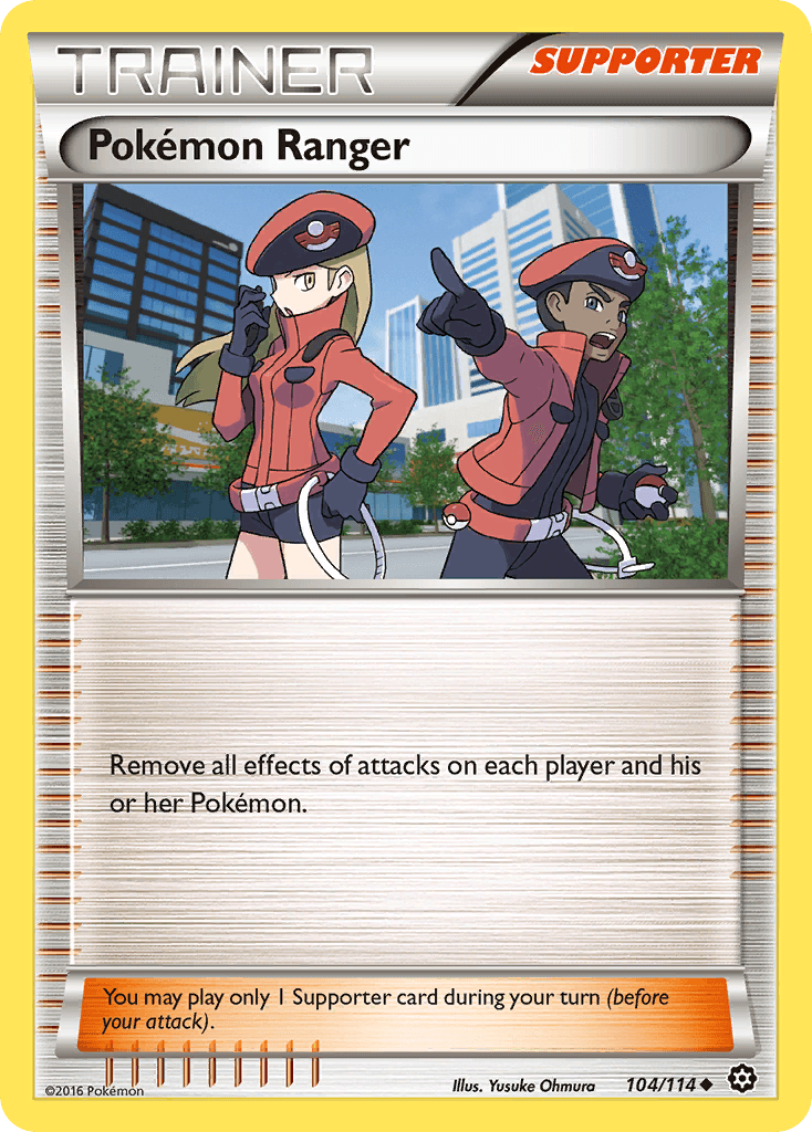Pokémon Ranger Steam Siege card