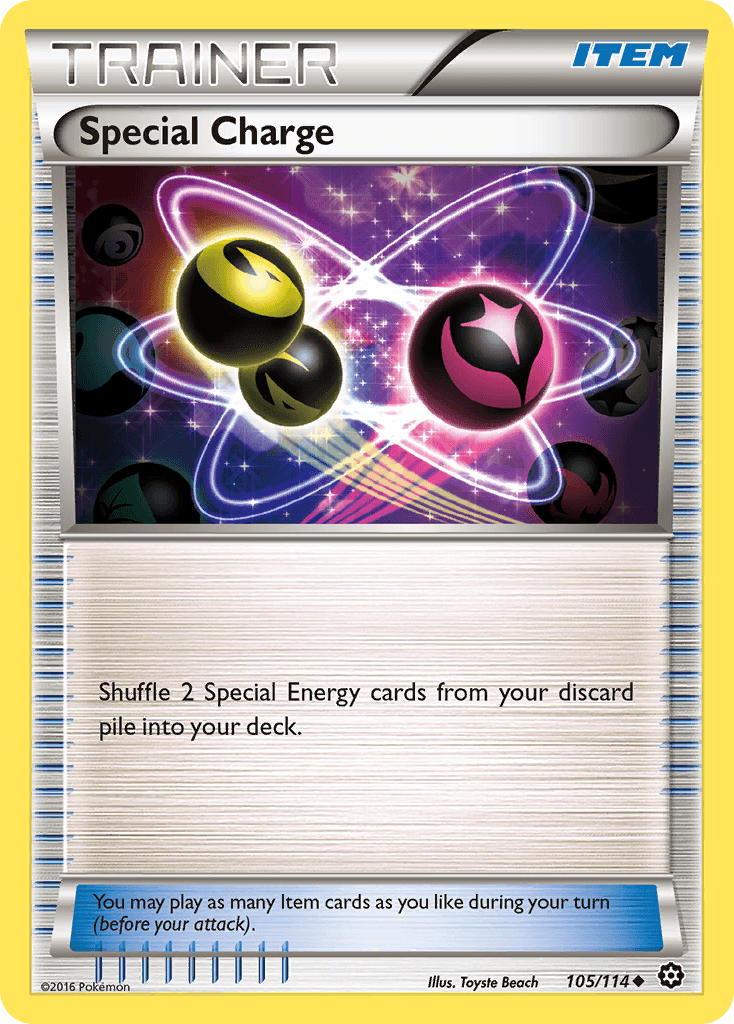 Special Charge Steam Siege card