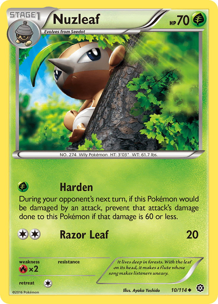 Nuzleaf Steam Siege card
