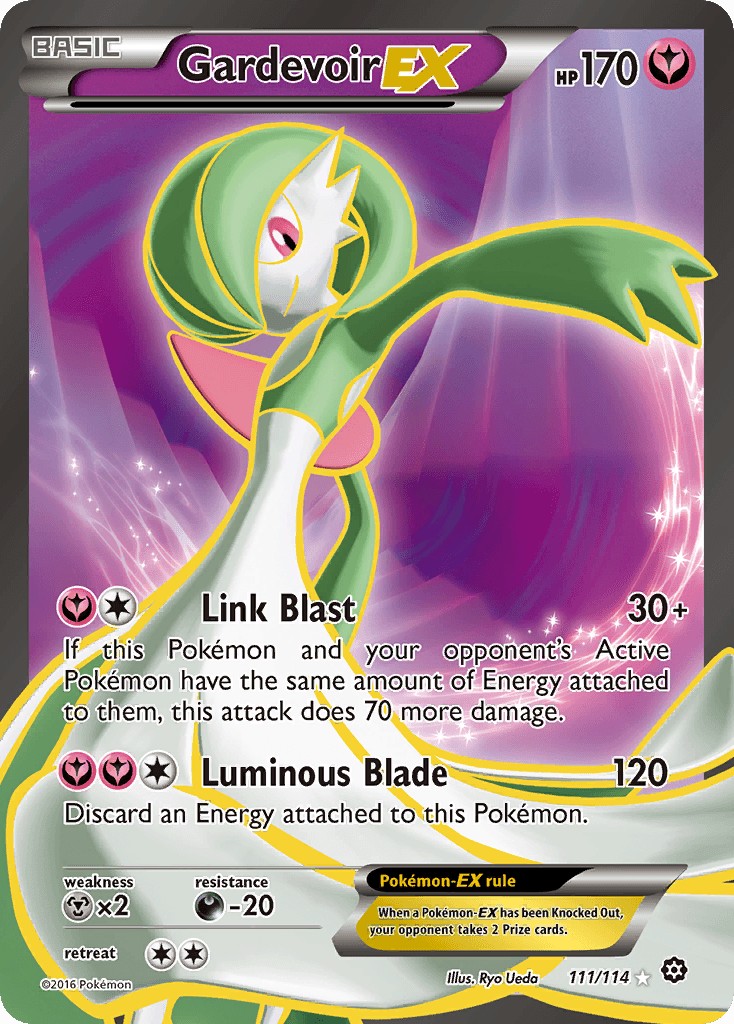 Gardevoir-EX Steam Siege card
