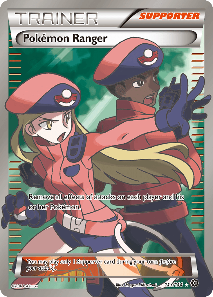 Pokémon Ranger Steam Siege card