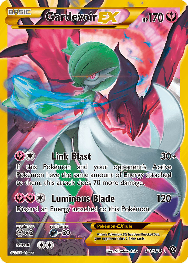 Gardevoir-EX Steam Siege card