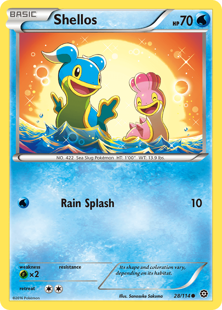 Shellos 寶可夢 card