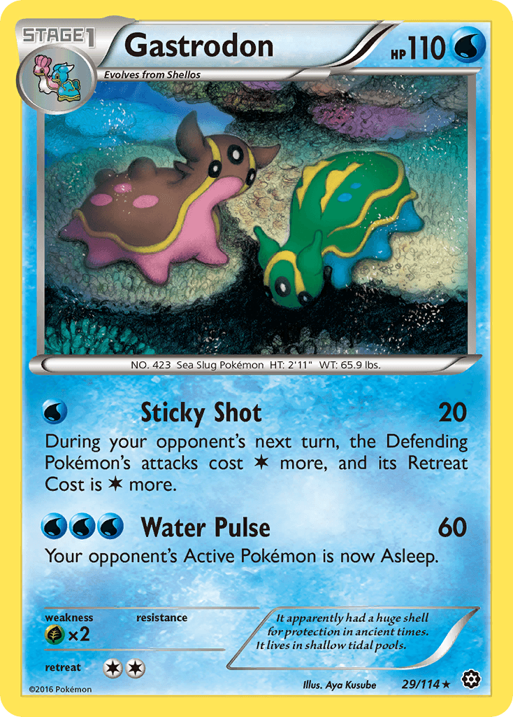 Gastrodon Steam Siege card