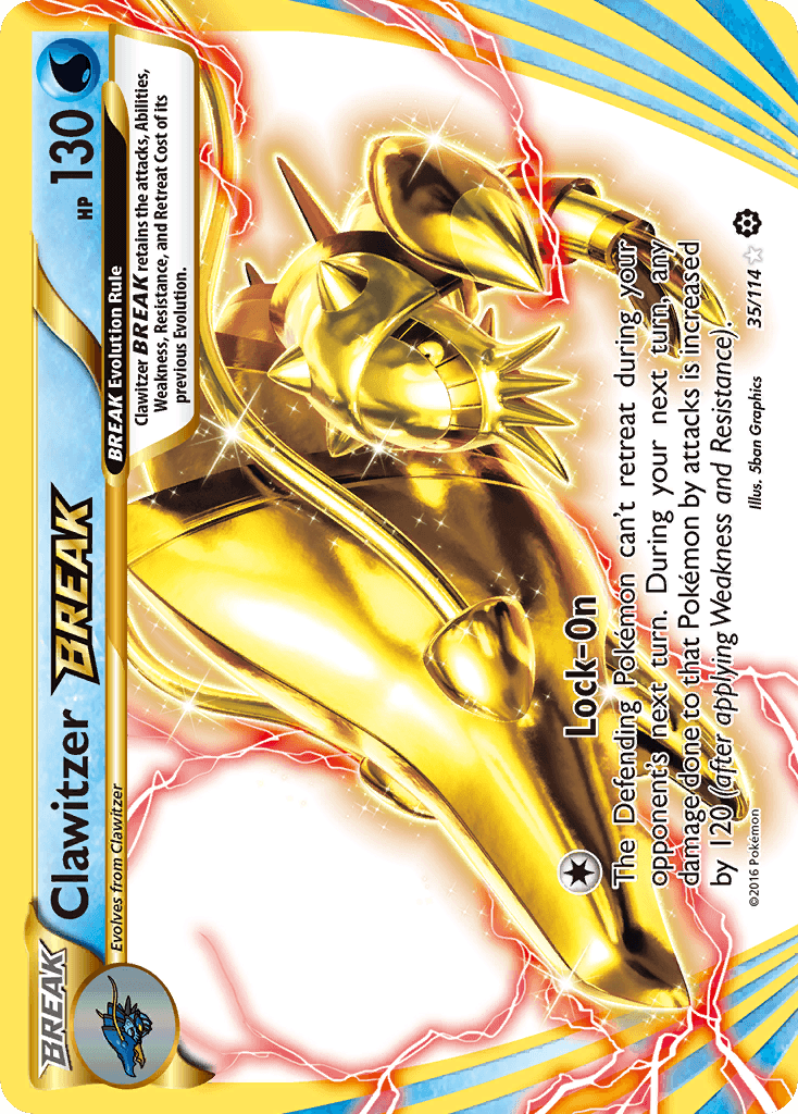 Clawitzer BREAK Steam Siege card