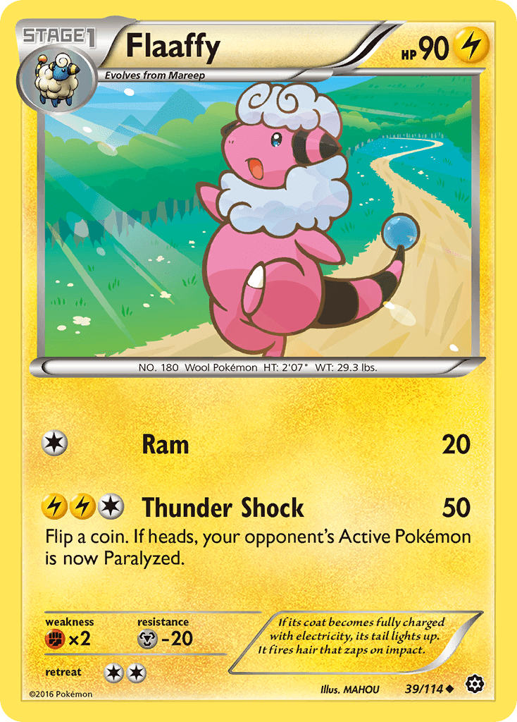 Flaaffy Steam Siege card