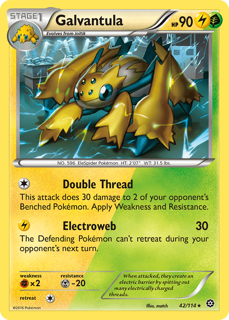 Galvantula Steam Siege card