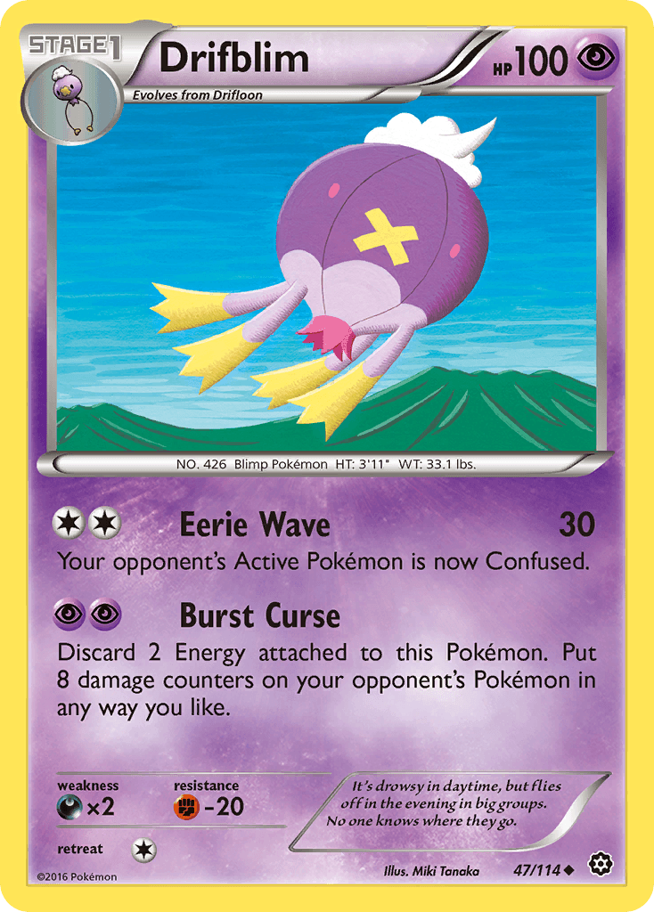 Drifblim Steam Siege card